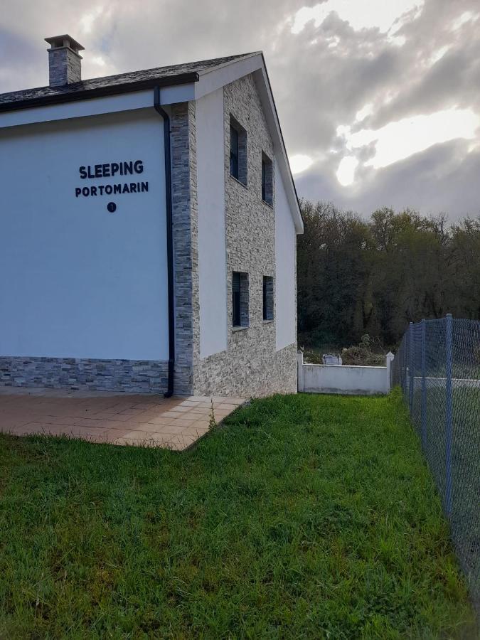 Sleeping Portomarin 1 Hotel Bagian luar foto